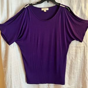 Michael Kors open sleeve top